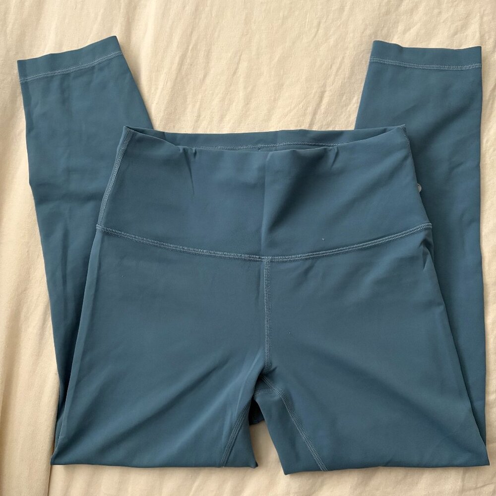 Blue Lululemon 3/4 Leggings